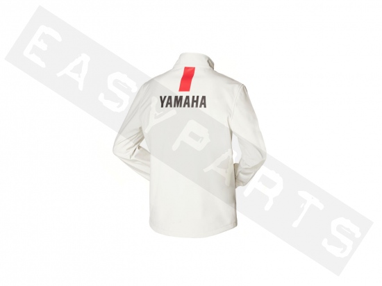 Yamaha Chaqueta softshell YAMAHA 60th Anniversary Urris Blanco Hombre
